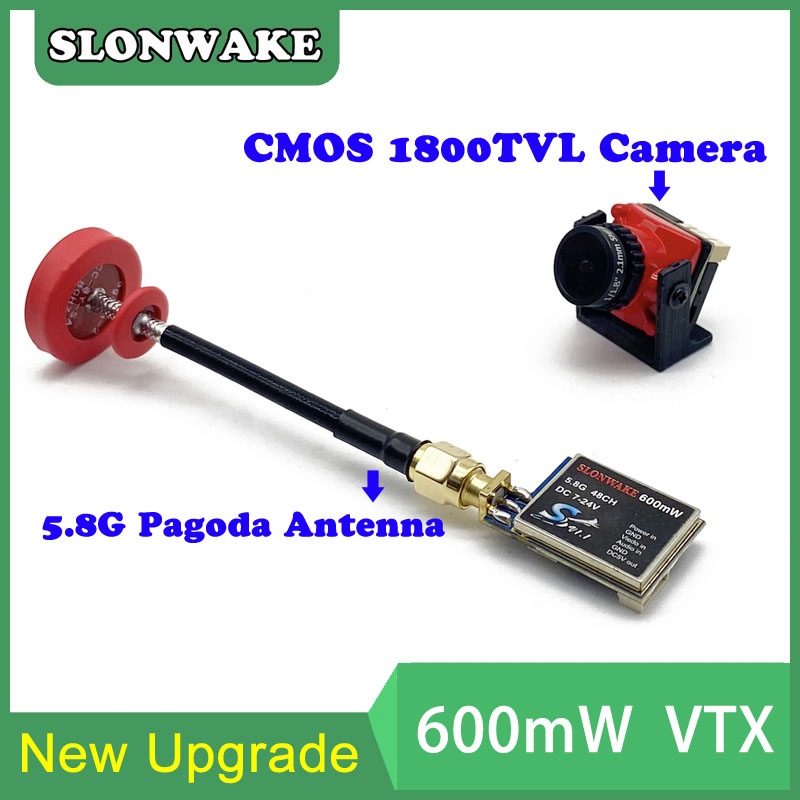 5.8G 48CH 600mW adjustable VTX - Fpv Drone Vtx ulasan dan harga